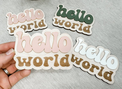 Hello Word baby Sign