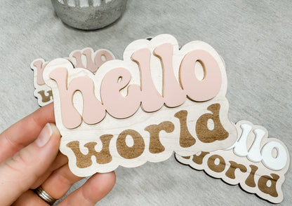 Hello Word baby Sign