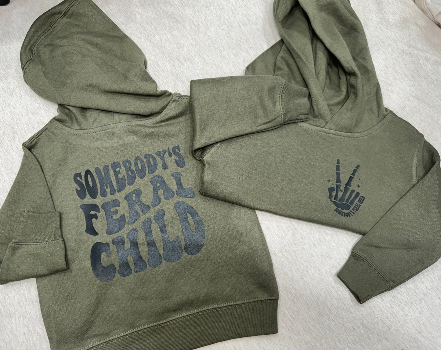 Somebody’s Feral Child Hoodie