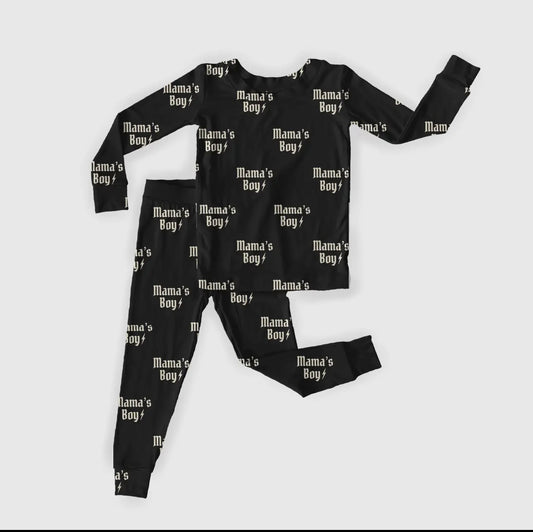 Mama's Boy 2 Piece Bamboo Pj's