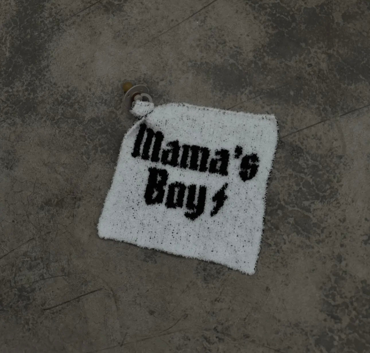 Mama's Boy Knit Lovey