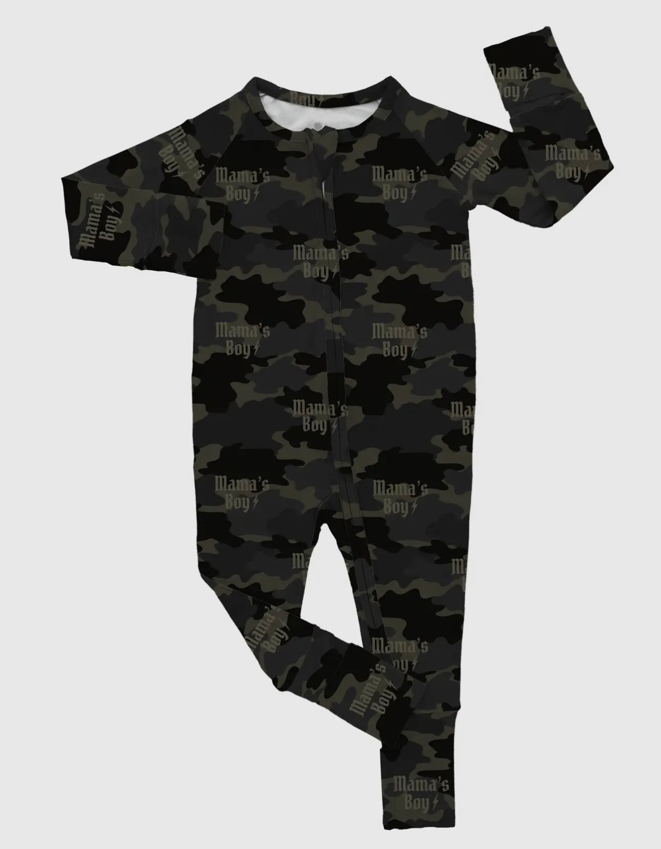 Camo Mama's Boy Bamboo Pj's