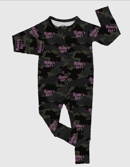 Camo Mama's Girl Bamboo Pj's