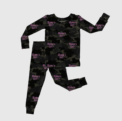 Camo Mama's Girl 2 Piece Bamboo Pj's