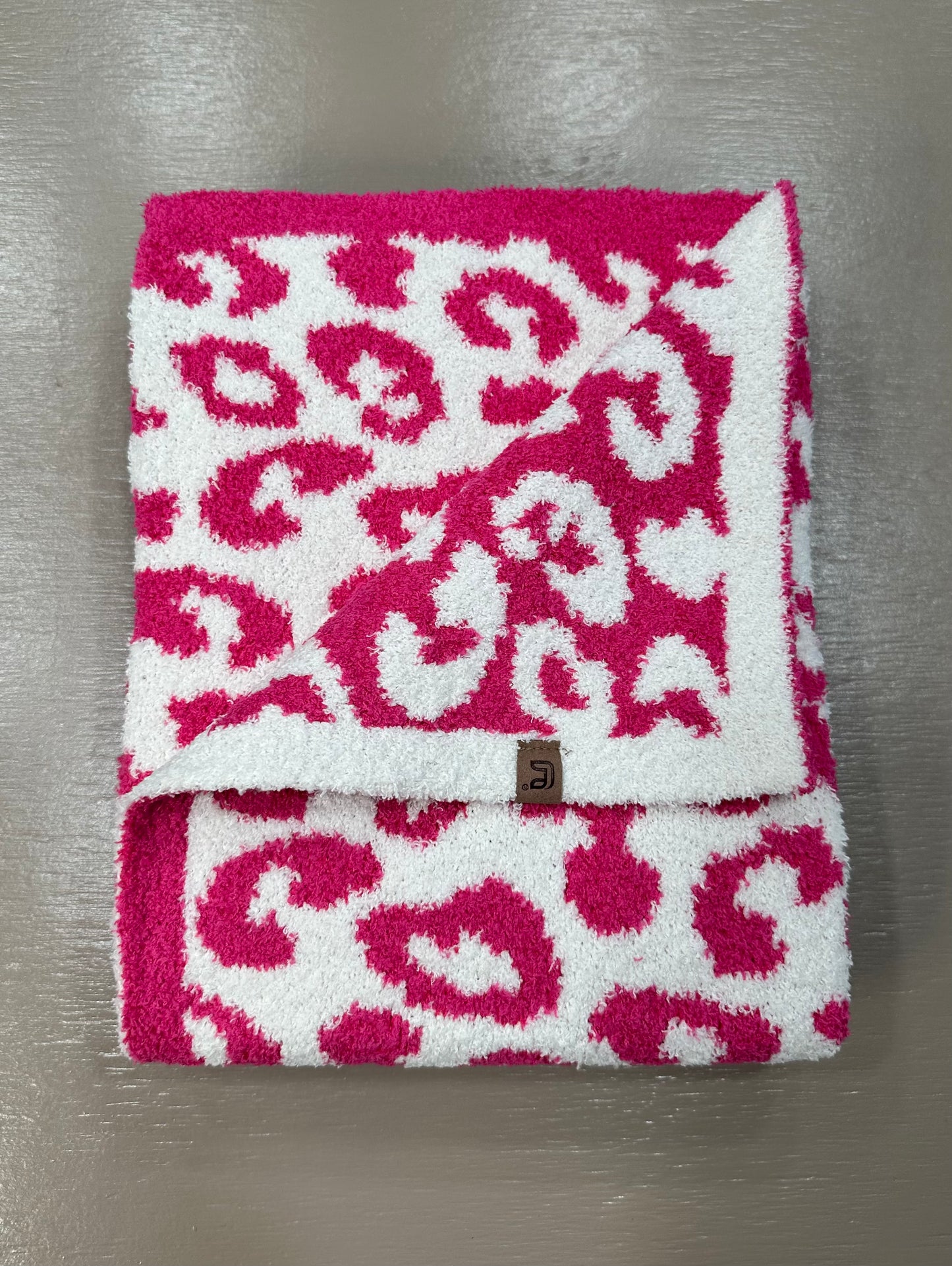 Kids Leopard Luxury Blanket