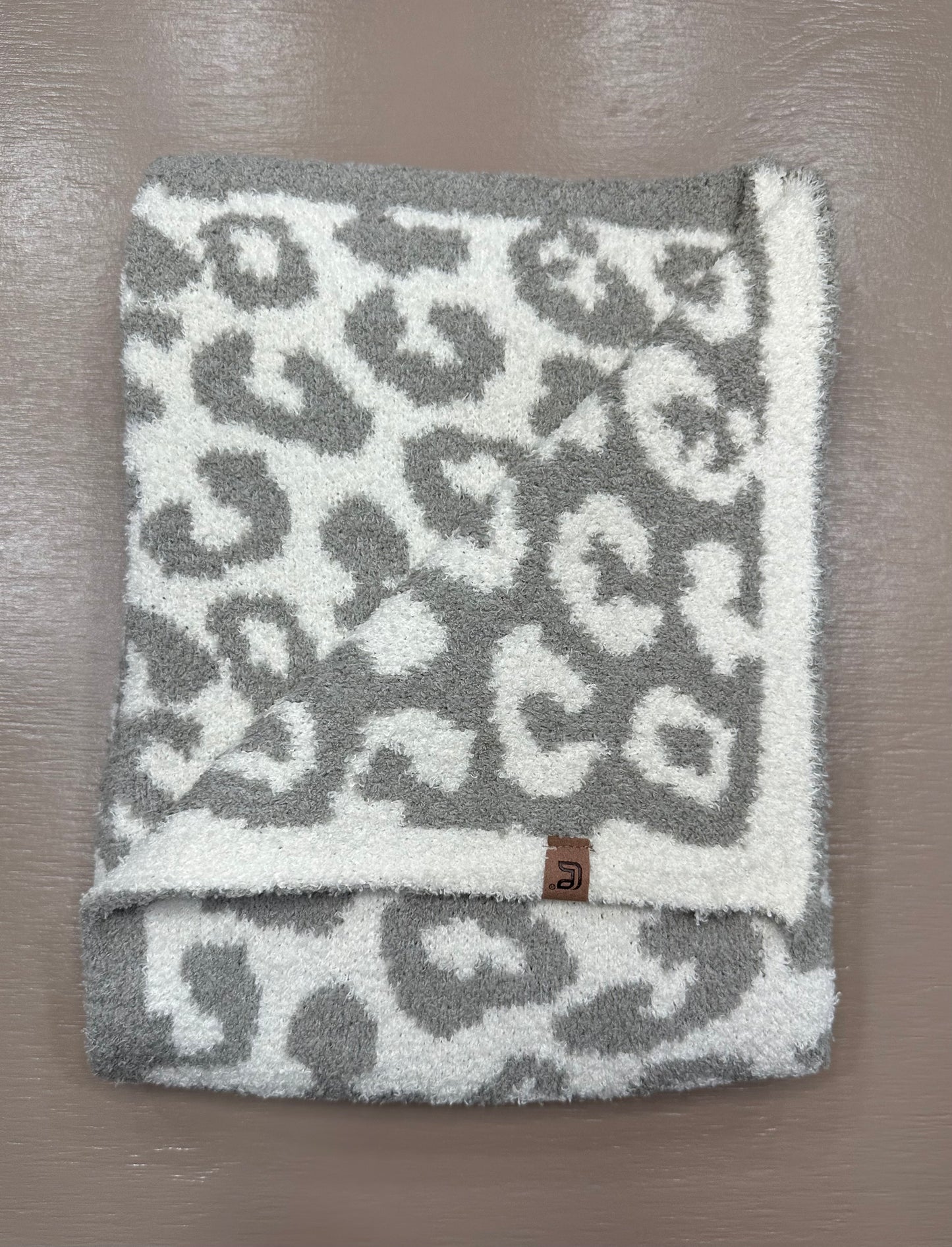 Kids Leopard Luxury Blanket