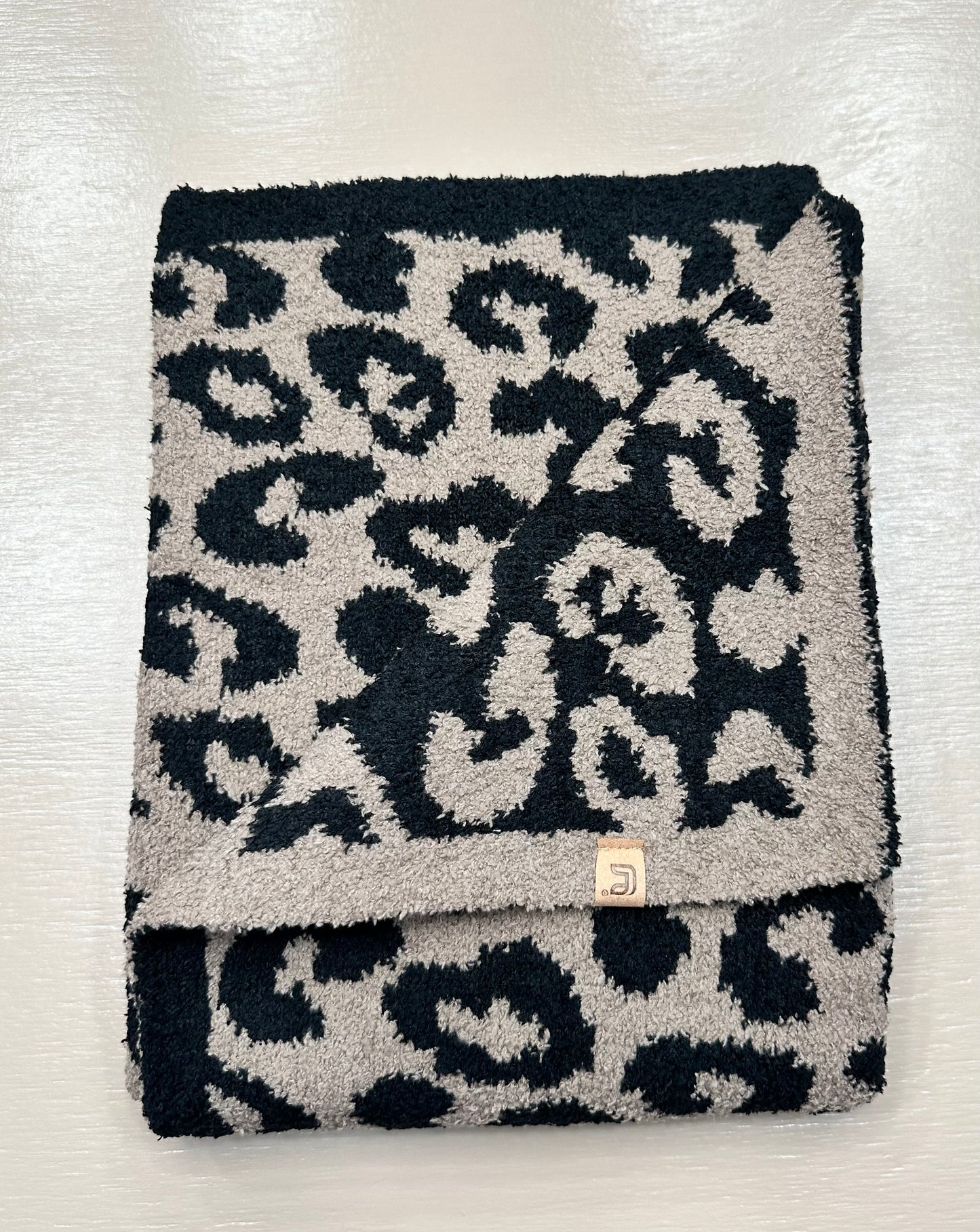 Kids Leopard Luxury Blanket