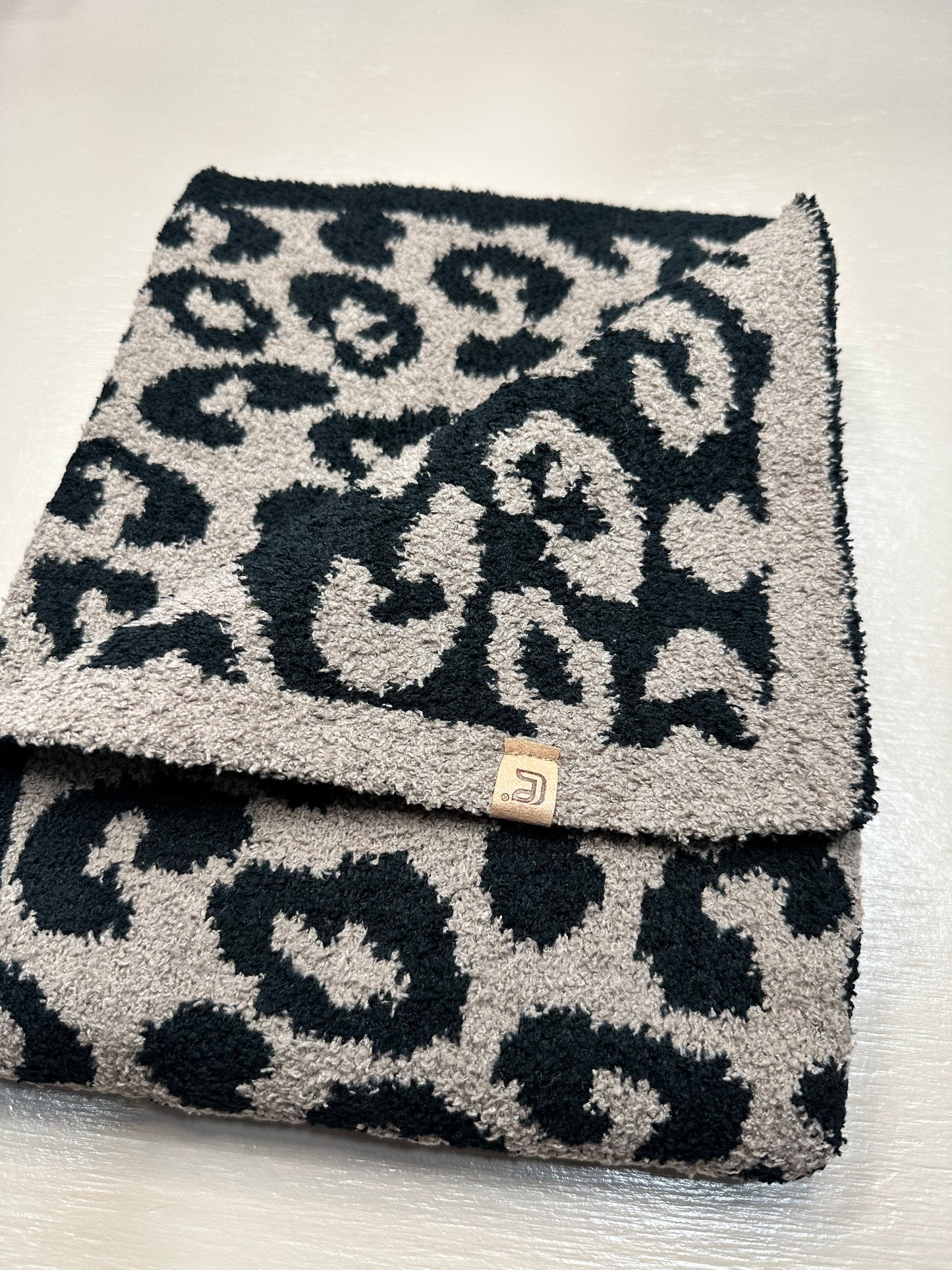 Kids Leopard Luxury Blanket